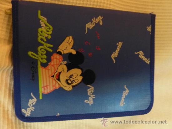 Juegos antiguos: Estuche mickey de juyval - Foto 1