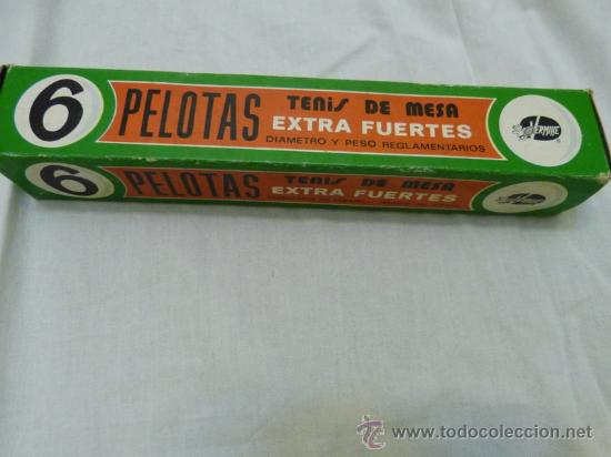 Juegos antiguos: pelotas tenis mesa - Foto 1