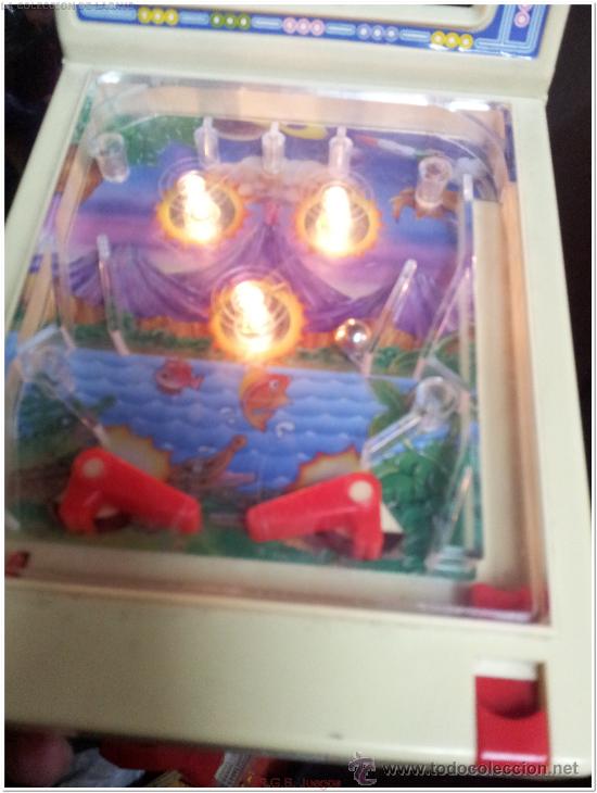 Juegos antiguos: MINI PINBALL FUNCIONANDO CON LUZ Y SONIDO - Foto 4