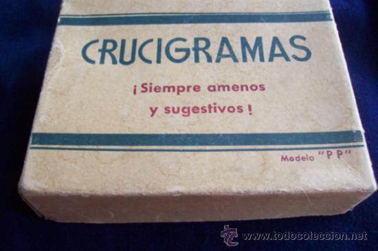 Juegos antiguos: Crucigramas de madera - Foto 1