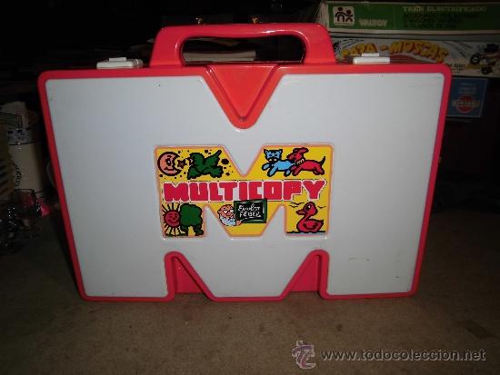 Juegos antiguos: MALETIN MULTICOPY ESCOLAR FEBE USADO - Foto 1