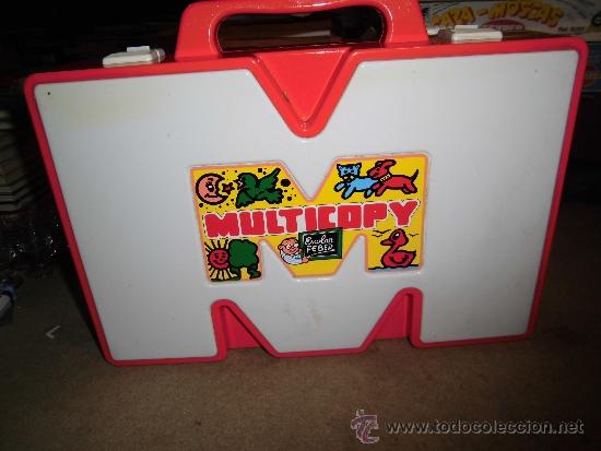 Juegos antiguos: MALETIN MULTICOPY ESCOLAR FEBE USADO - Foto 2