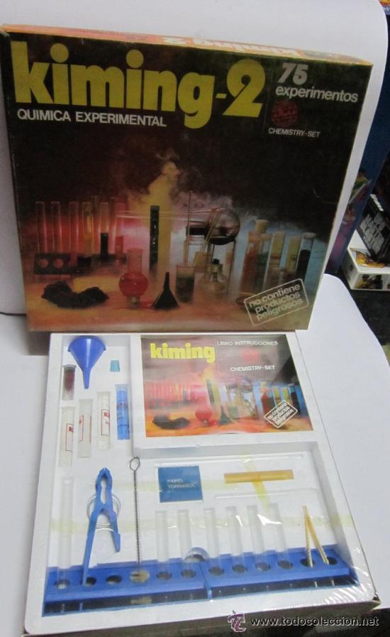 Juegos antiguos: KIMING 2, DE POCH, 75 EXPERIMENTOS, EN CAJA. ( VER ) CC - Foto 1