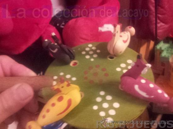Juegos antiguos: ANTIGUO JUGUETE GALLINAS COMIENDO&rdquo; - Foto 2
