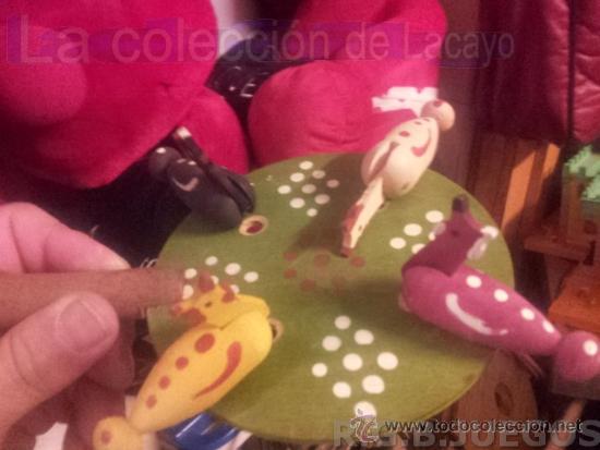 Juegos antiguos: ANTIGUO JUGUETE GALLINAS COMIENDO&rdquo; - Foto 3