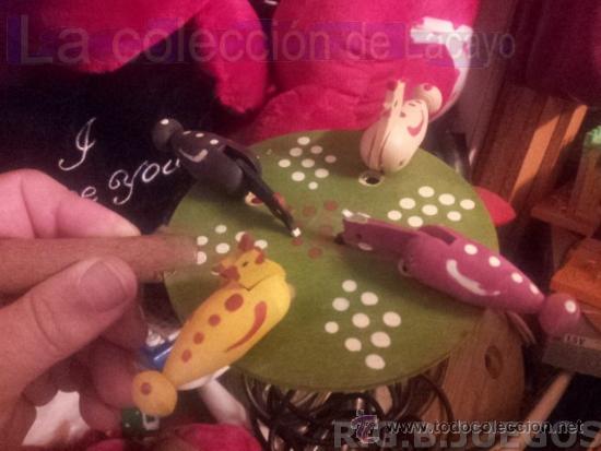 Juegos antiguos: ANTIGUO JUGUETE GALLINAS COMIENDO&rdquo; - Foto 5