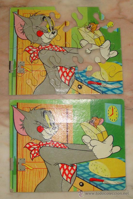 Juegos antiguos: ANTIGUO PUZZLE  PUZLES DE TOM Y JERRY - Foto 12