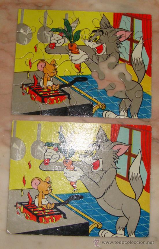 Juegos antiguos: ANTIGUO PUZZLE  PUZLES DE TOM Y JERRY - Foto 11