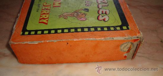 Juegos antiguos: ANTIGUO PUZZLE  PUZLES DE TOM Y JERRY - Foto 5