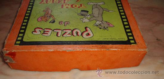 Juegos antiguos: ANTIGUO PUZZLE  PUZLES DE TOM Y JERRY - Foto 4