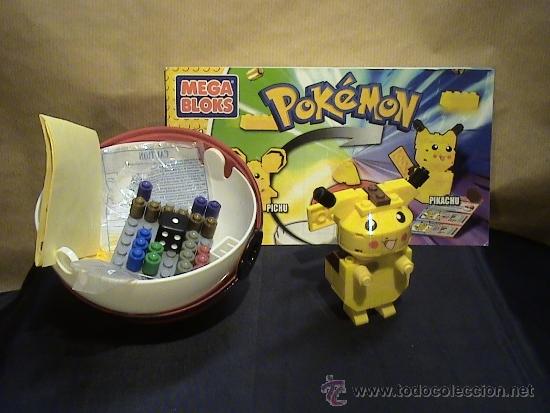 Juegos antiguos: MEGA BLOKS POKEMON PICACHU - Foto 1