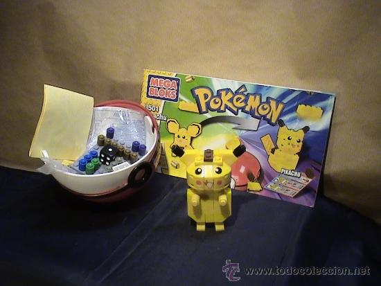 Juegos antiguos: MEGA BLOKS POKEMON PICACHU - Foto 2