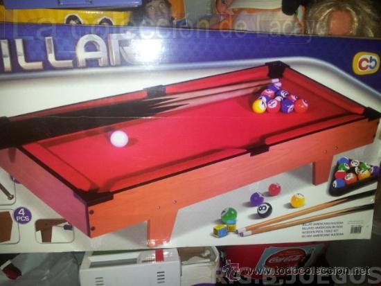 Juegos antiguos: BILLAR AMERICANO DE MADERA NUEVO - Foto 1