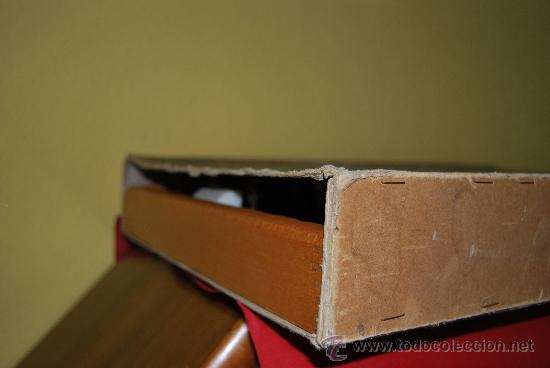 Juegos antiguos: FUTBOL&Iacute;N DE MADERA - MARCA LUDA - CON CAJA ORIGINAL - Foto 15