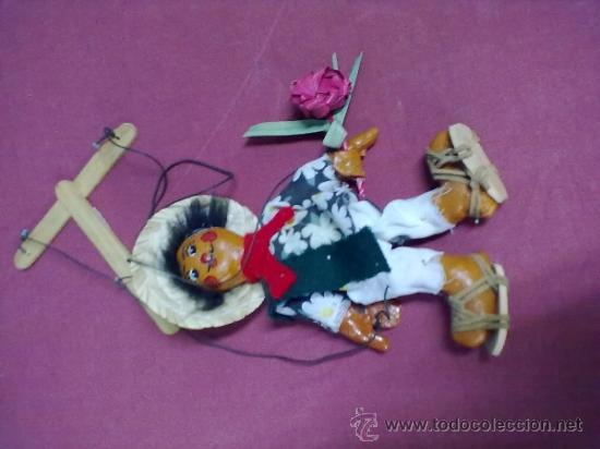 Juegos antiguos: MARIONETA VINTAGE - Foto 1