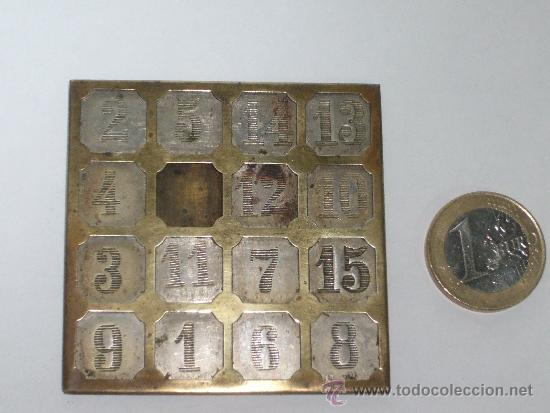 Juegos antiguos: JUEGO ANTIGUO DE ORDENAR NUMEROS - Foto 1