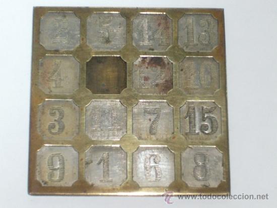Juegos antiguos: JUEGO ANTIGUO DE ORDENAR NUMEROS - Foto 2