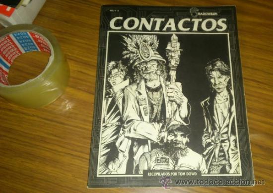 Juegos antiguos: shadowrun contactos - Foto 1
