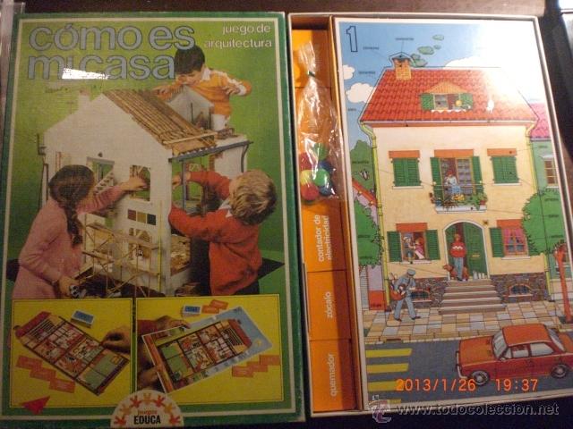 Juegos antiguos: COMO ES MI CASA - JUEGO ARQUITECTUTRA - Foto 1