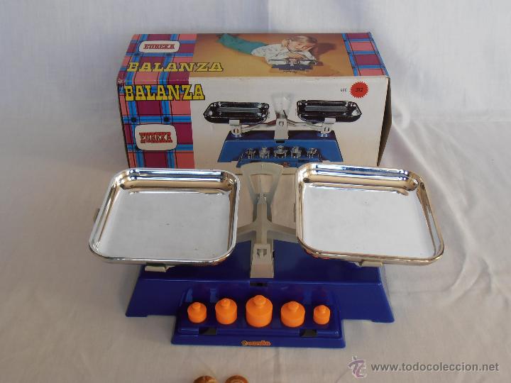 Juegos antiguos: BALANZA EUREKA EN CAJA ORIGINAL REF. 312 A&Ntilde;OS 70 - Foto 1