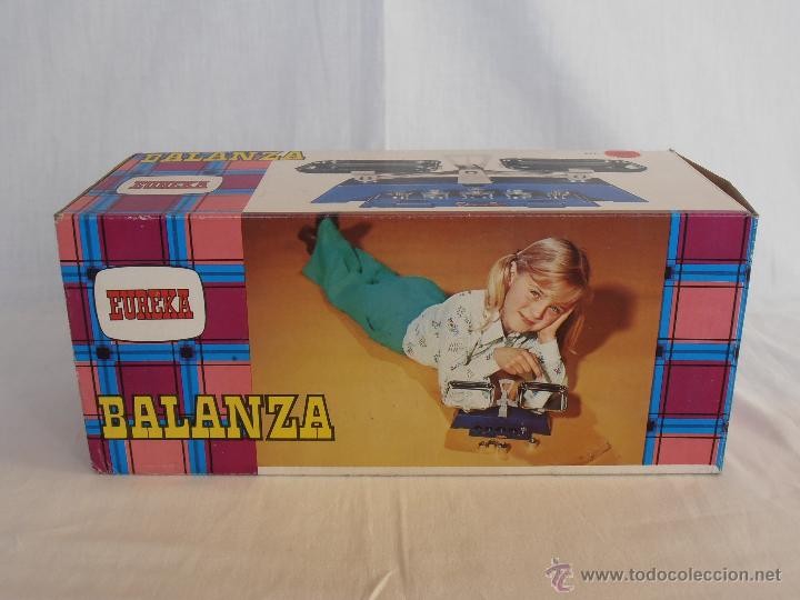 Juegos antiguos: BALANZA EUREKA EN CAJA ORIGINAL REF. 312 A&Ntilde;OS 70 - Foto 2
