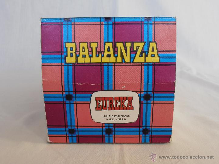 Juegos antiguos: BALANZA EUREKA EN CAJA ORIGINAL REF. 312 A&Ntilde;OS 70 - Foto 4