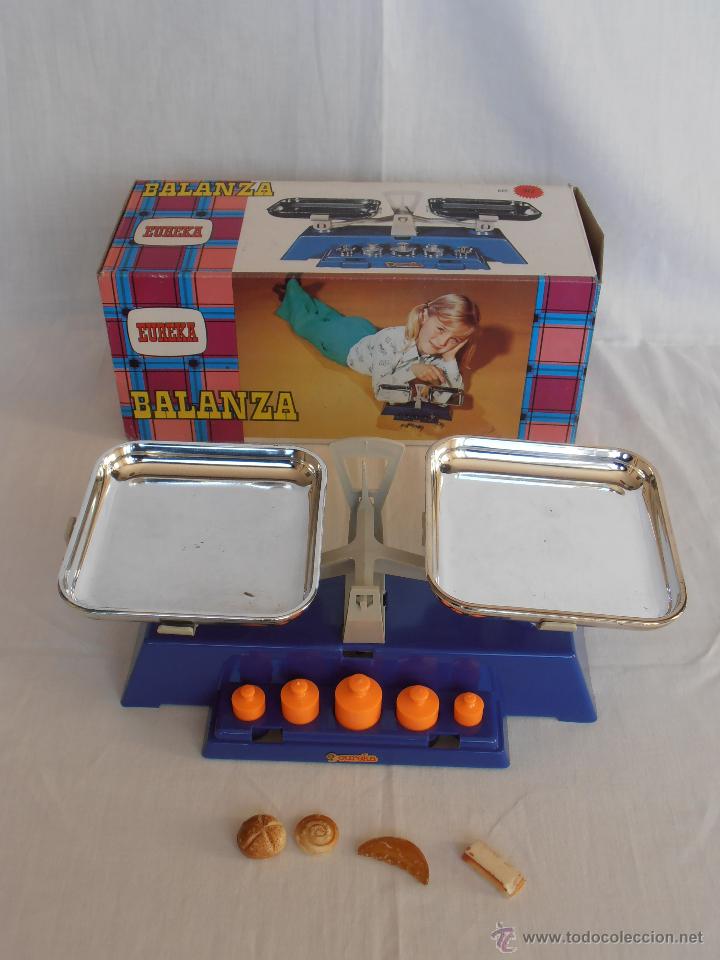 Juegos antiguos: BALANZA EUREKA EN CAJA ORIGINAL REF. 312 A&Ntilde;OS 70 - Foto 6