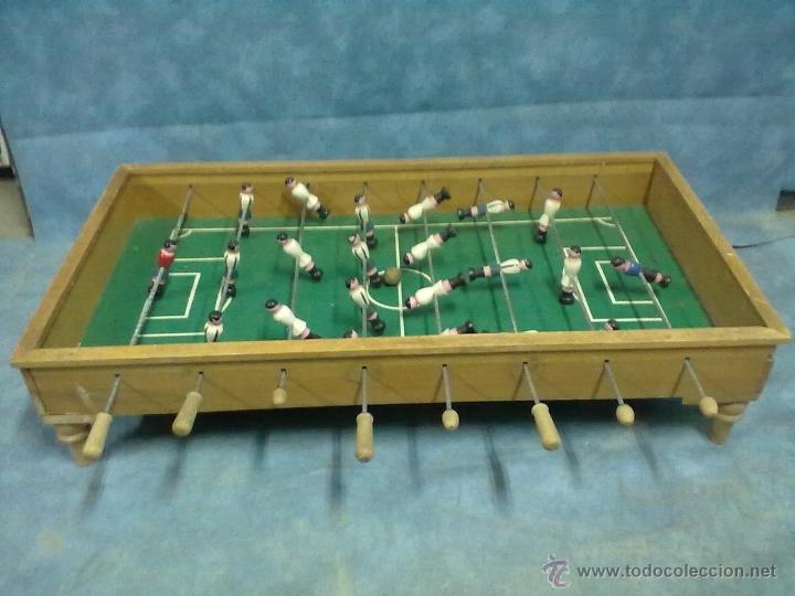 Juegos antiguos: FUTBOLIN DE MESA JUGUETES VIAM - Foto 1
