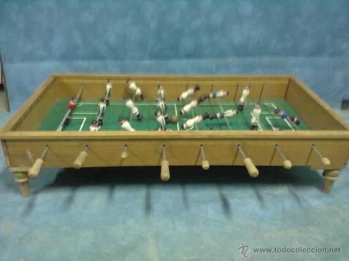 Juegos antiguos: FUTBOLIN DE MESA JUGUETES VIAM - Foto 2