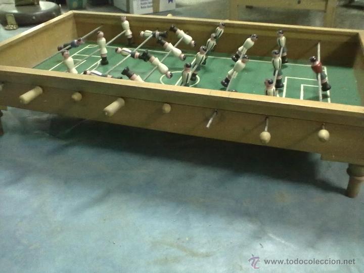 Juegos antiguos: FUTBOLIN DE MESA JUGUETES VIAM - Foto 6