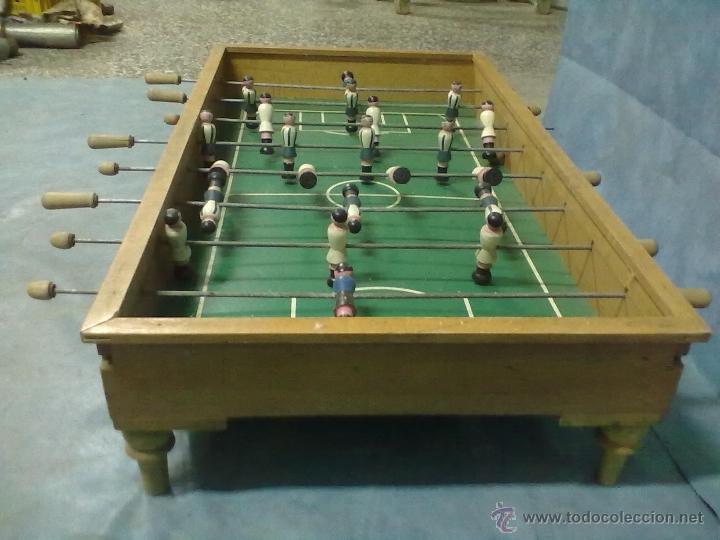 Juegos antiguos: FUTBOLIN DE MESA JUGUETES VIAM - Foto 7