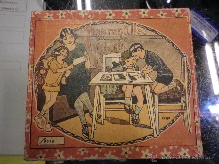 Juegos antiguos: Imprentilla Infantil - Foto 1