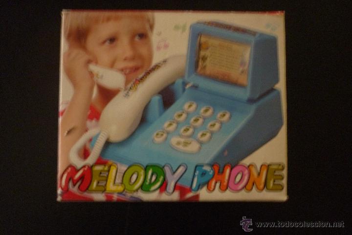 Juegos antiguos: MELODY PHONE - TELEFONO MUSICAL - SIN USAR - Foto 3