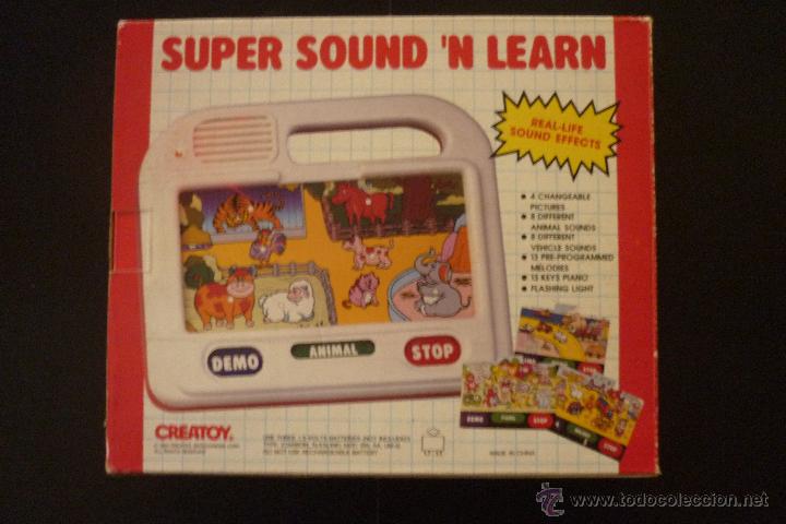 Juegos antiguos: SUPER SOUND - APRENDE LOS SONIDOS - CREATOY - SIN USAR - Foto 1