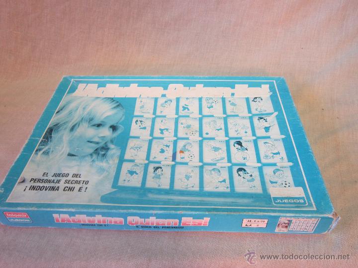 Juegos antiguos: ADIVINA QUIEN ES - Foto 4