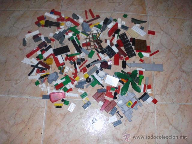 Juegos antiguos: lote de piezas de construccion sin marca - Foto 1