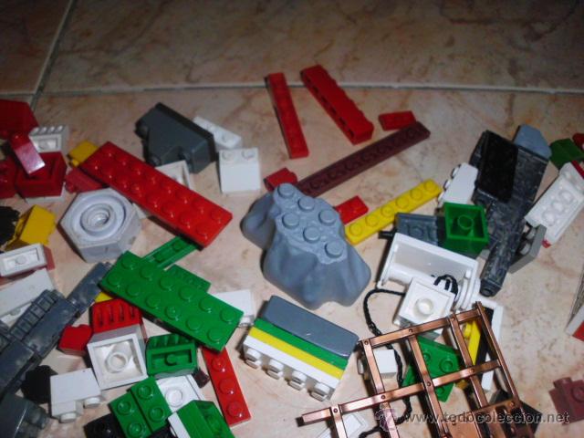 Juegos antiguos: lote de piezas de construccion sin marca - Foto 3