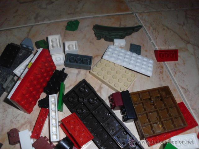 Juegos antiguos: lote de piezas de construccion sin marca - Foto 4
