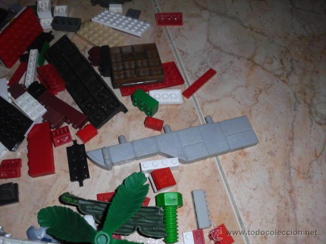 Juegos antiguos: lote de piezas de construccion sin marca - Foto 7