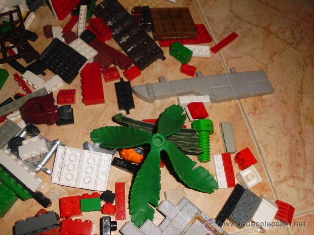 Juegos antiguos: lote de piezas de construccion sin marca - Foto 9