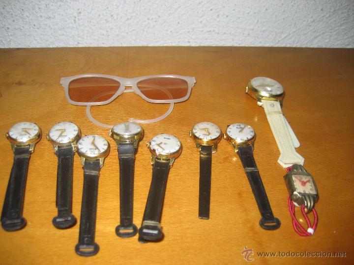 Juegos antiguos: LOTE DE RELOJITOS MARCA GUISVAL Y GAFAS. - Foto 1