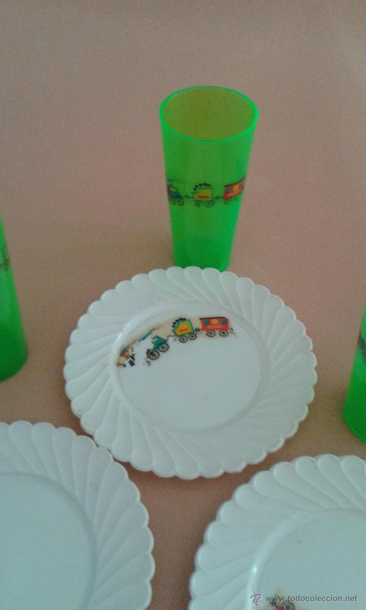 Juegos antiguos: JUEGO DE PLATOS Y VASOS - Foto 2