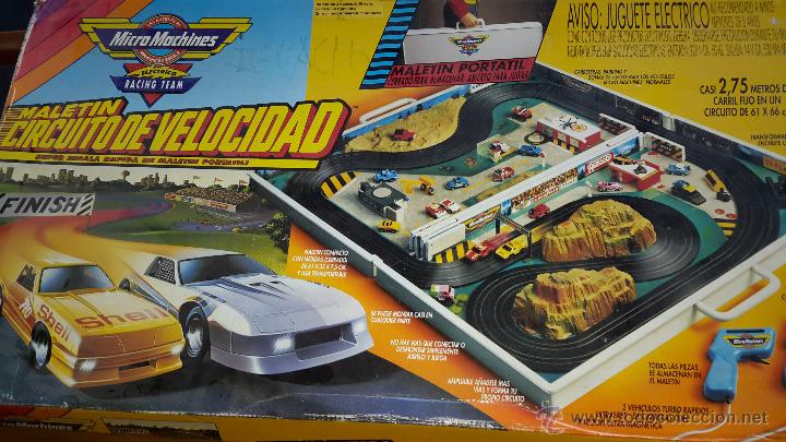 Juegos antiguos: Maletin Circuito de Velocidad - Foto 1