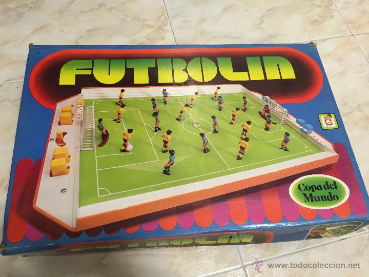 Juegos antiguos: FUTBOLIN DE SOBREMESA CHICOS A&Ntilde;OS 80 - Foto 1