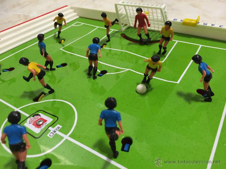 Juegos antiguos: FUTBOLIN DE SOBREMESA CHICOS A&Ntilde;OS 80 - Foto 4