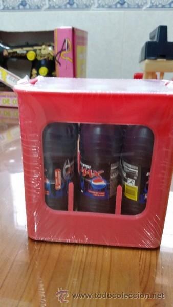 Juegos antiguos: CAJA DE BOTELLAS DE PEPSI PARA SUPERMECADO DE MU&Ntilde;ECAS - Foto 1
