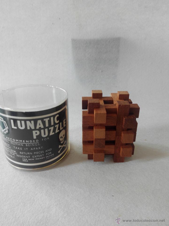 Juegos antiguos: Lunatic. Juego de ingenio ingles - Foto 1