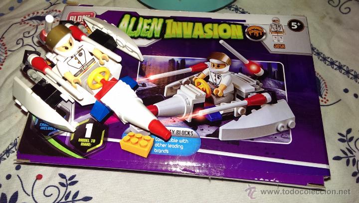 Juegos antiguos: ALIEN INVASION DE BLOCK TECH EN CAJA - Foto 1
