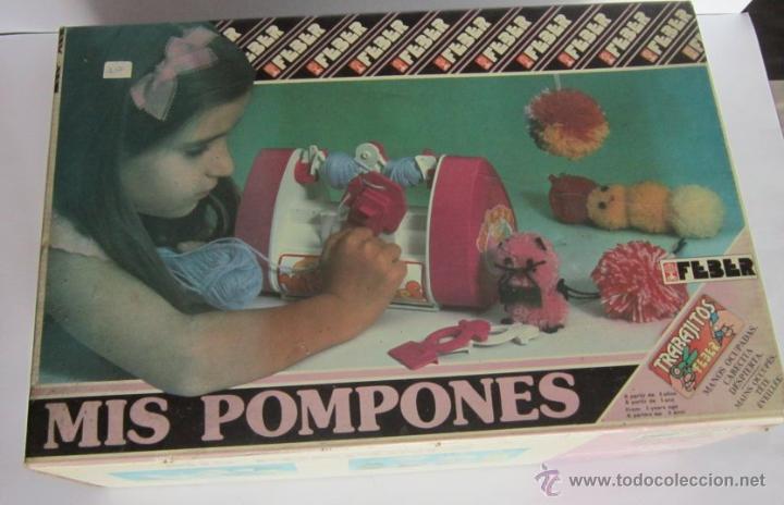 Juegos antiguos: MIS POMPONES, DE FEBER, EN CAJA. CC - Foto 1