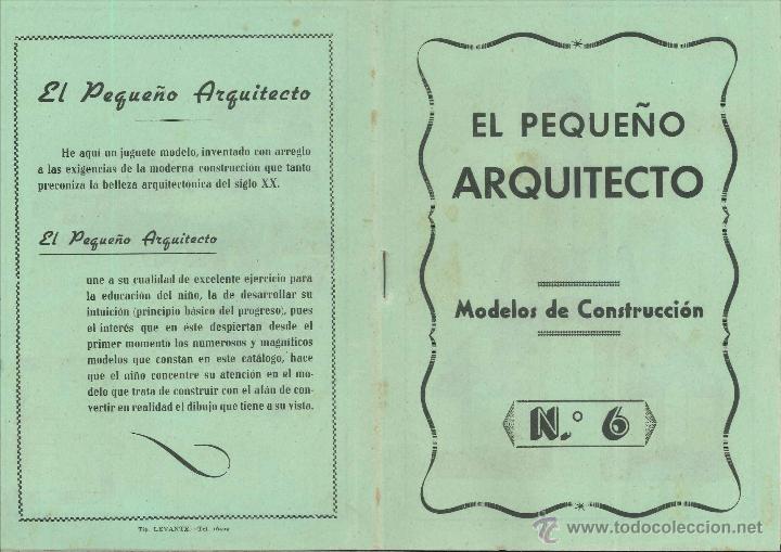 Juegos antiguos: construcci&oacute;n de madera El Peque&ntilde;o arquitecto - Foto 2